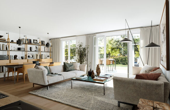 Vente programme neuf T2, T3 41 à 66 m² Puteaux (92800) — photo 3
