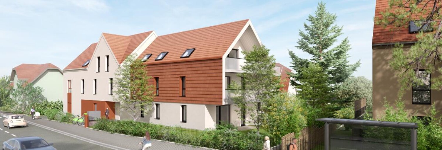 Appartement neuf T2, T3, T4 Pièce 40 à 70 m² à vendre à Niederhausbergen (67207)