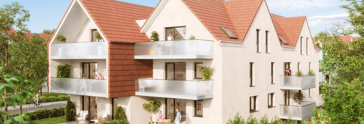 Appartement neuf T2, T3, T4 Pièce 39 à 70 m² à vendre à Niederhausbergen (67207)