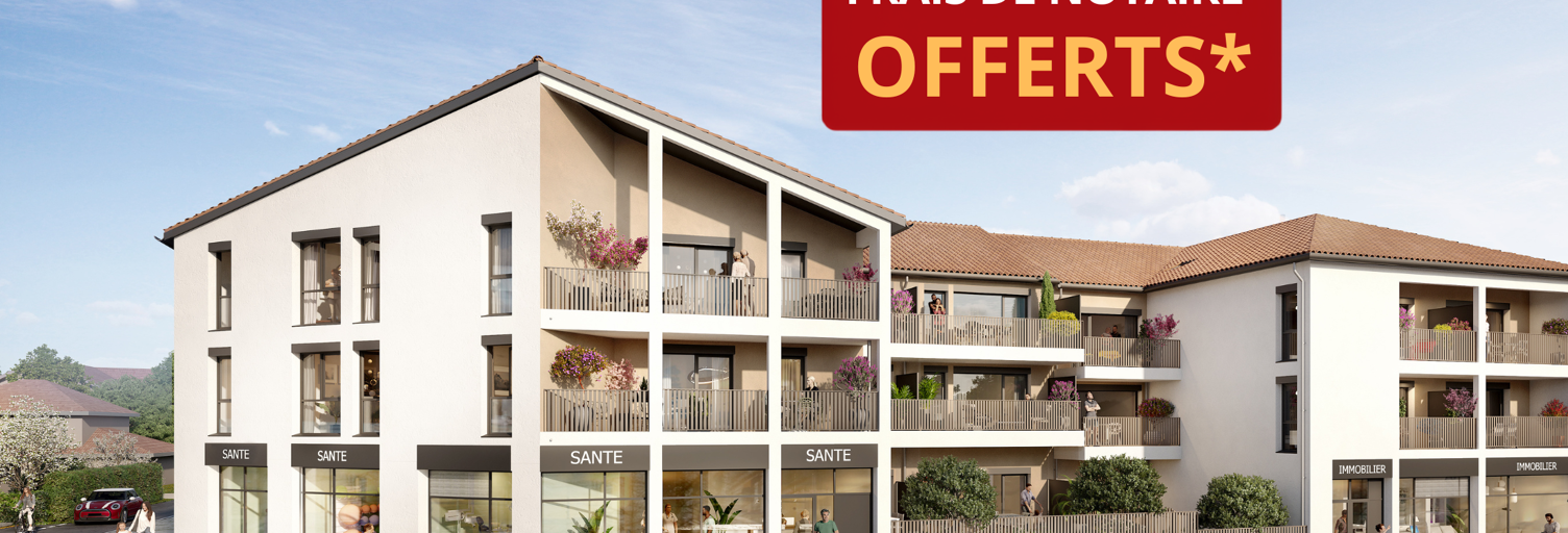Appartement neuf T2, T3 Pièce 43 à 63 m² à vendre à Craponne (69290)