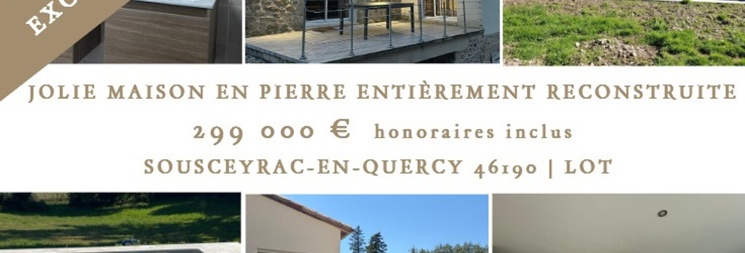 Maison 6 Pièces 126 m² à vendre à Sousceyrac-en-Quercy (46190)