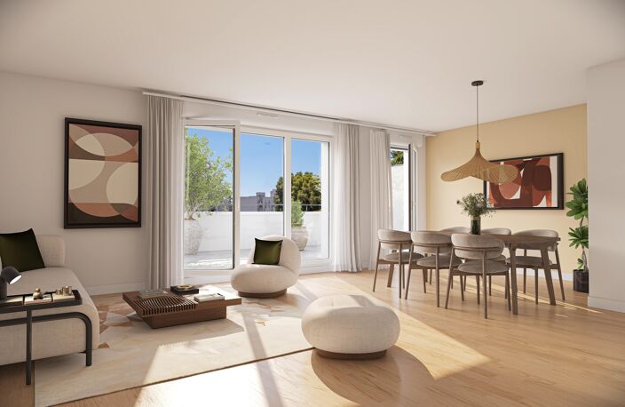 Vente programme neuf T1, T2, T3, T4 28 à 74 m² Thiais (94320) — photo 3