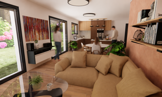 Terrain  420 m² à vendre à Grandchamp-des-Fontaines (44119)