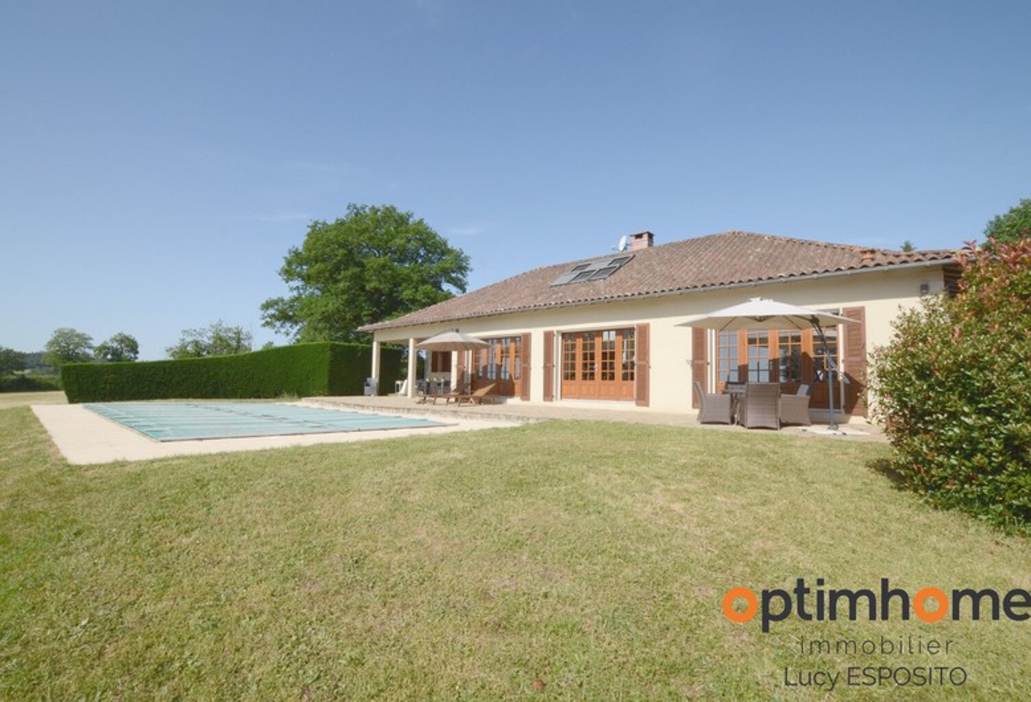 🌳 Superbe Villa Contemporaine avec Piscine et Vue Panoramique sur la Campagne – Vayres (87600) 🏡 — photo 1