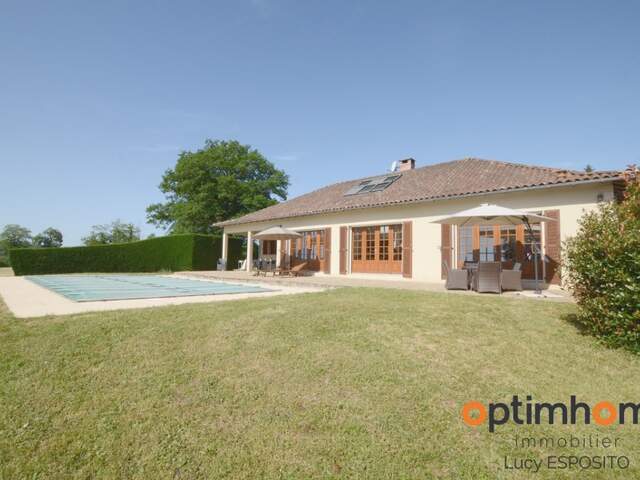 🌳 Superbe Villa Contemporaine avec Piscine et Vue Panoramique sur la Campagne – Vayres (87600) 🏡 — photo du bien