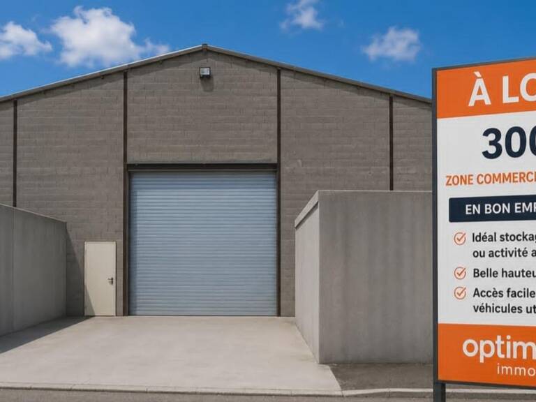 À LOUER – BÂTIMENT D'ACTIVITÉ 300 m² – SECTEUR CAP NORD – REDON — photo 1