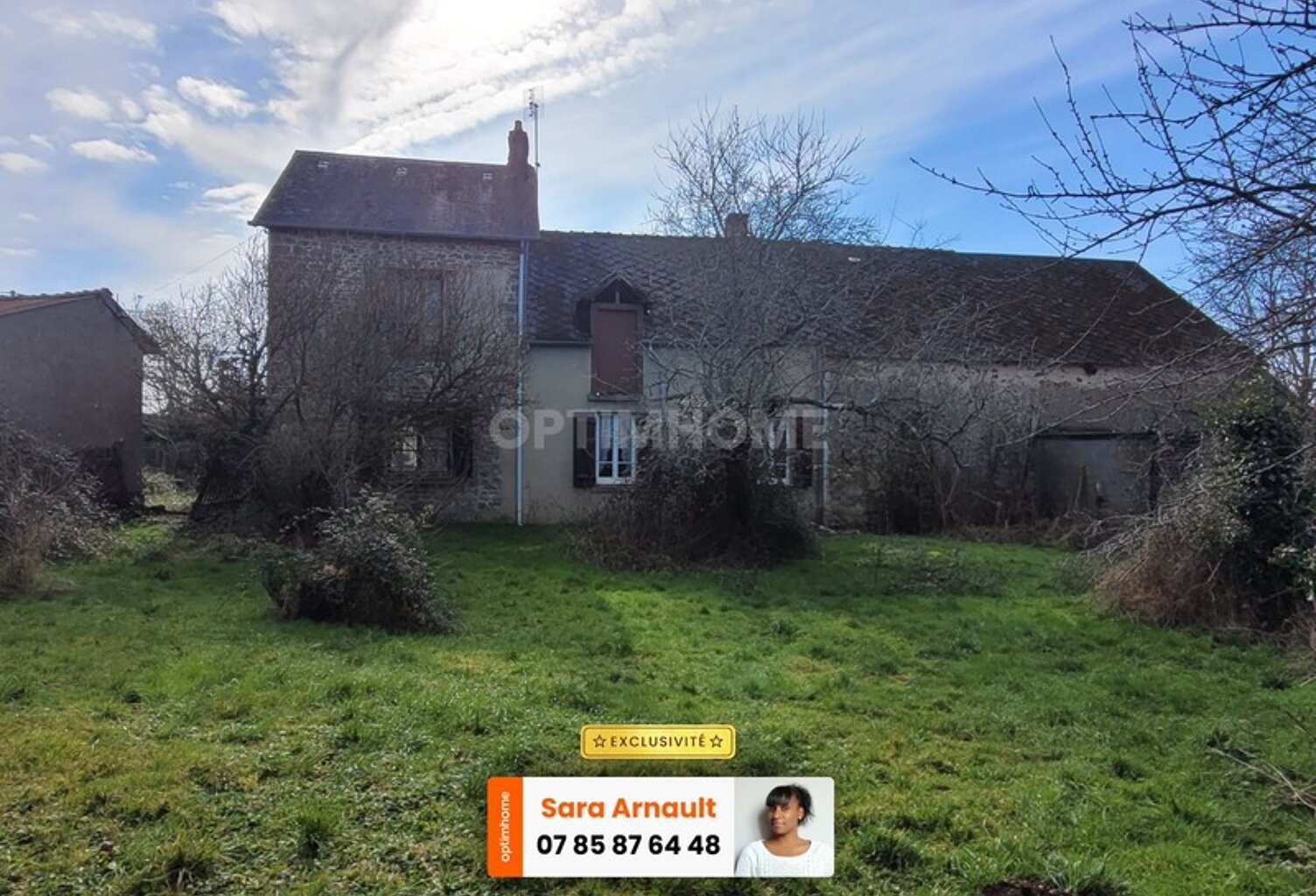 Maison de campagne à rénover avec grange à MOUHET (36) — photo 1