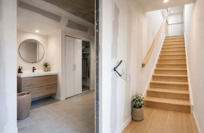 appartement à vendre 2 pièces STRASBOURG (67) avec terrasse, 2 places de stationnement et 1 cellier inclus — photo 5