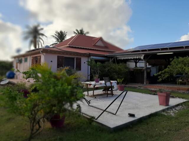 Dpt Guadeloupe (971), à vendre SAINT FRANCOIS maison P5 de 134,03 m² - Terrain de 8 528,00 m² - Plain pied — photo du bien