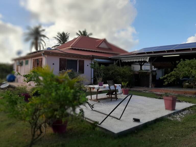 Dpt Guadeloupe (971), à vendre SAINT FRANCOIS maison P5 de 134,03 m² - Terrain de 8 528,00 m² - Plain pied — photo 1