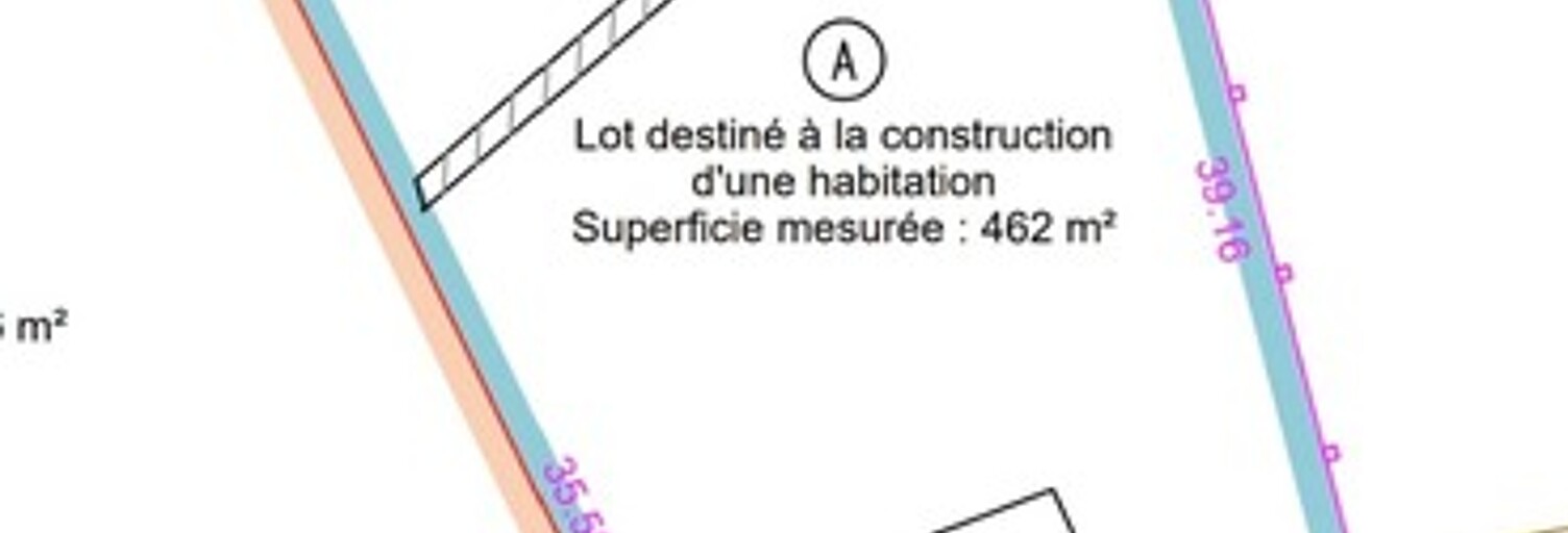 Terrain  462 m² à vendre à Pommeuse (77515)