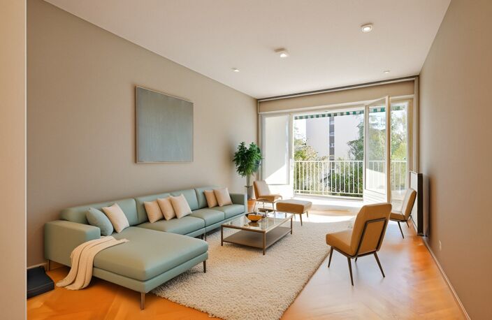 SAINTE FOY LES LYON - Bd de l'Europe- Appartement T3 de 68m² avec balcon, place de stationnement extérieure et cave — photo 4