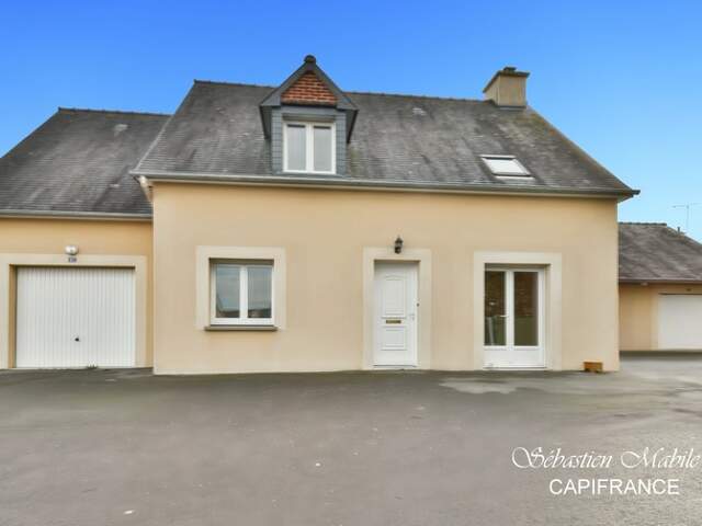 Maison 5 pièces avec vie de plain pied au rez de chaussée - PONTORSON (50) — photo du bien