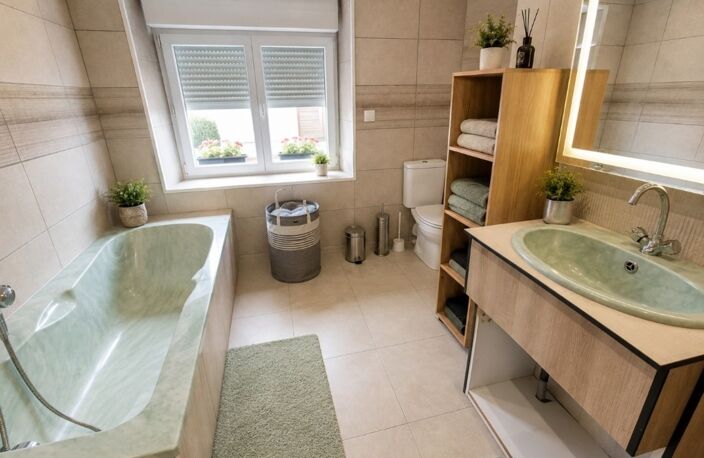 MAISON / IMMEUBLE à vendre  Secteur CHATENOIS (88) 2 APPARTEMENTS T3 & T4 loués Rentabilité 9,6 % — photo 4