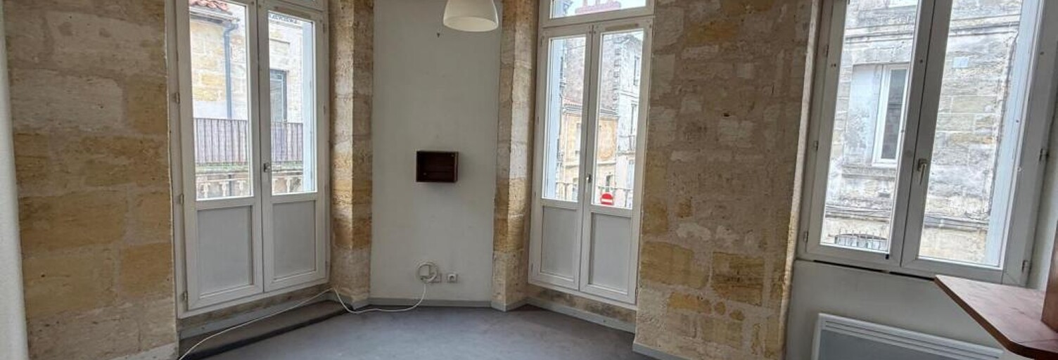 Appartement 1 Pièce 19 m² à louer à Bordeaux (33800)