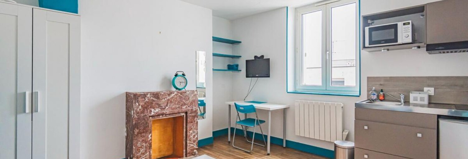 Appartement 1 Pièce 16 m² à louer à Reims (51100)
