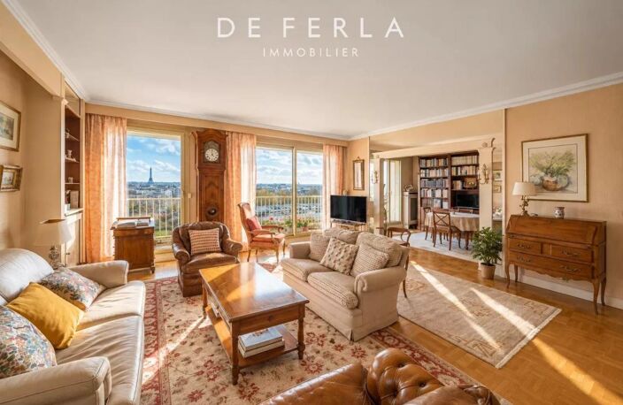 Duplex au dernier étage — Terrasse panoramique — COURBEVOIE / ÎLE DE LA JATTE — photo 3