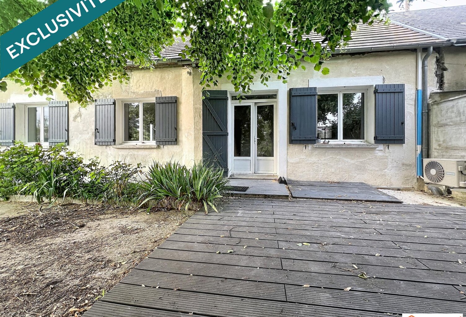 Maison 78 m2, 2 chambres, jardin, LES BORDES 45460 — photo 1