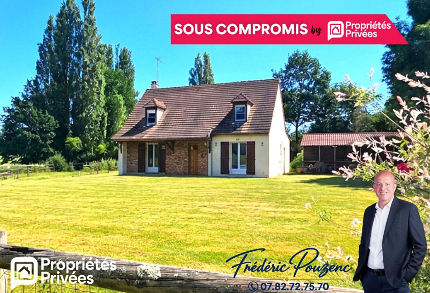 Condé sur Vesgre / Maison familiale 4 chambres avec terrain et boxes pour chevaux / Environnement exceptionnel dans le 78 — photo 1