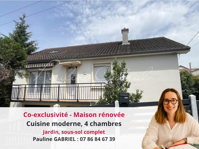 Maison rénovée à Sainte-Cécile, 4 chambres, sous-sol complet, jardin — photo du bien