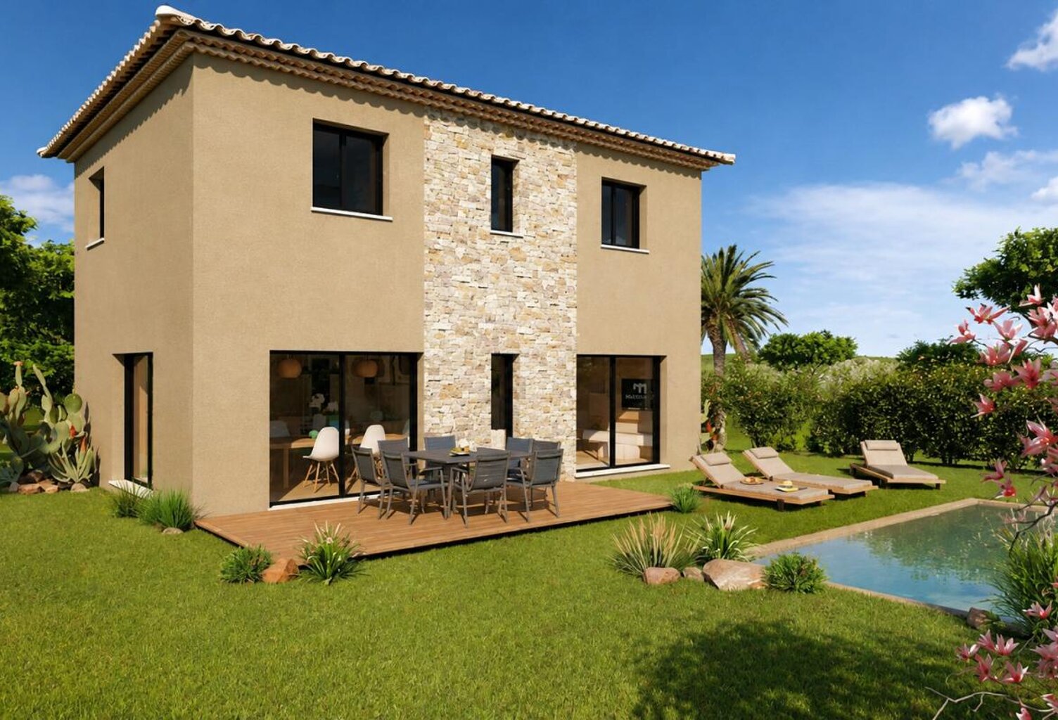 Terrain Tourrette Levens 850 m2, permis accepté pour villa — photo 1