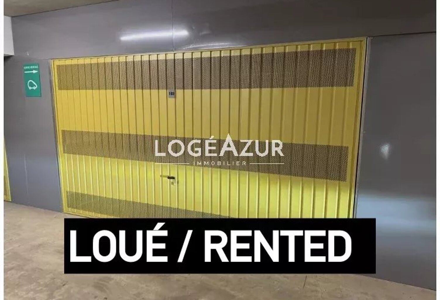 LOCATION GARAGE ANTIBES - BOX 25m² — photo 1
