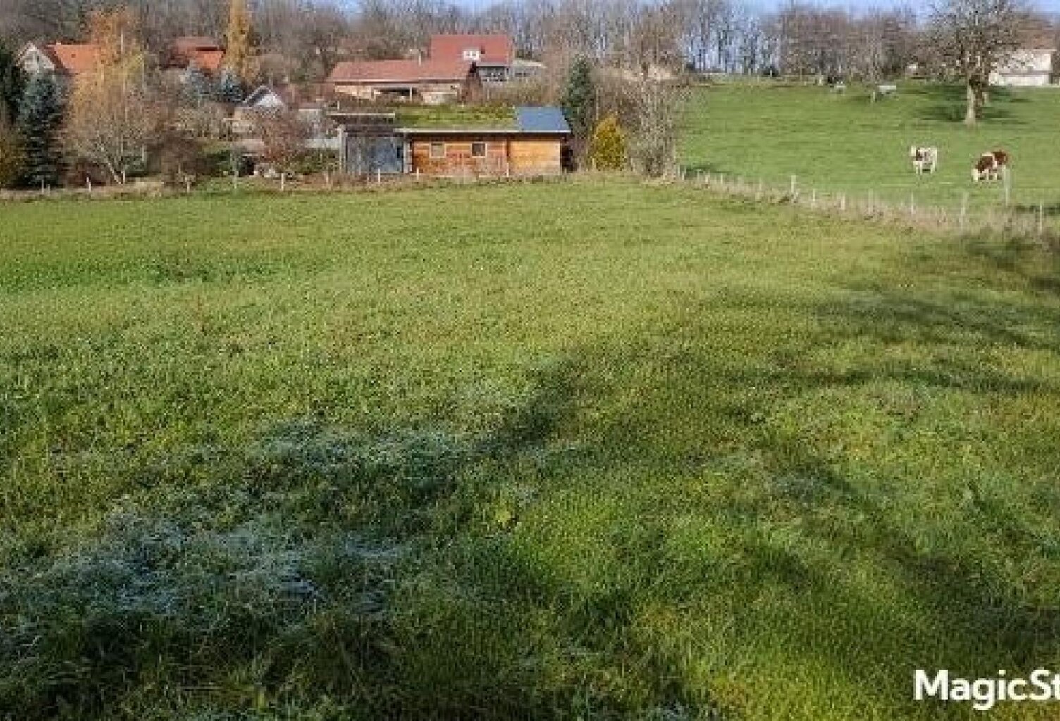 Terrain  borné de 1 190 m² à  Sainte Anne à 30 min de PONTARLIER — photo 1