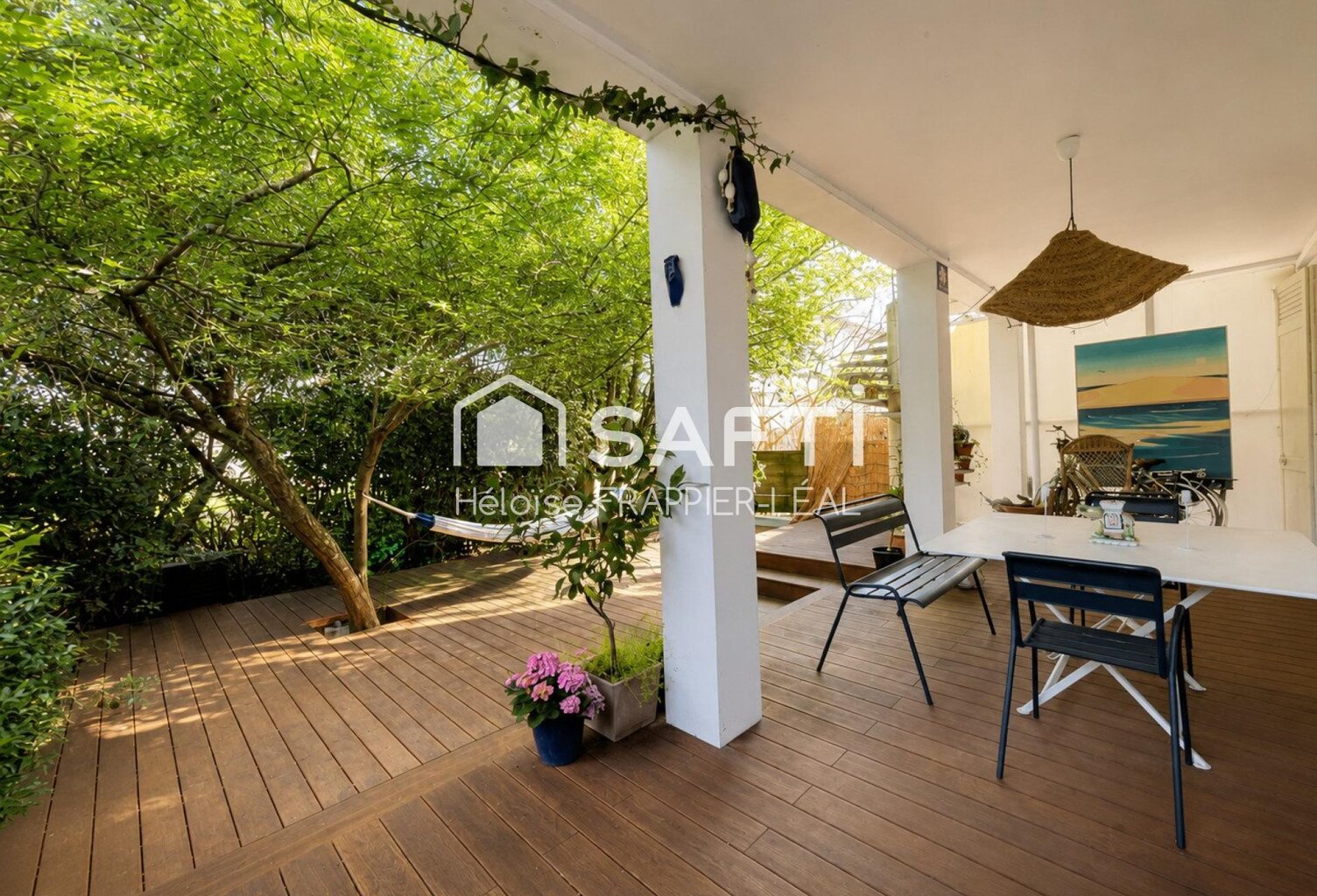 TALENCE CENTRE  Maison rénovée 4 chs, jardin, terrasse, prestations anciennes — photo 1