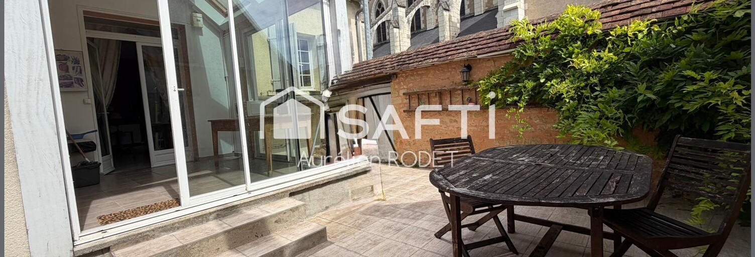 Maison 4 Pièces 57 m² à vendre à Vatan (36150)