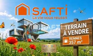 Terrain  357 m² à vendre à Rennes (35700)