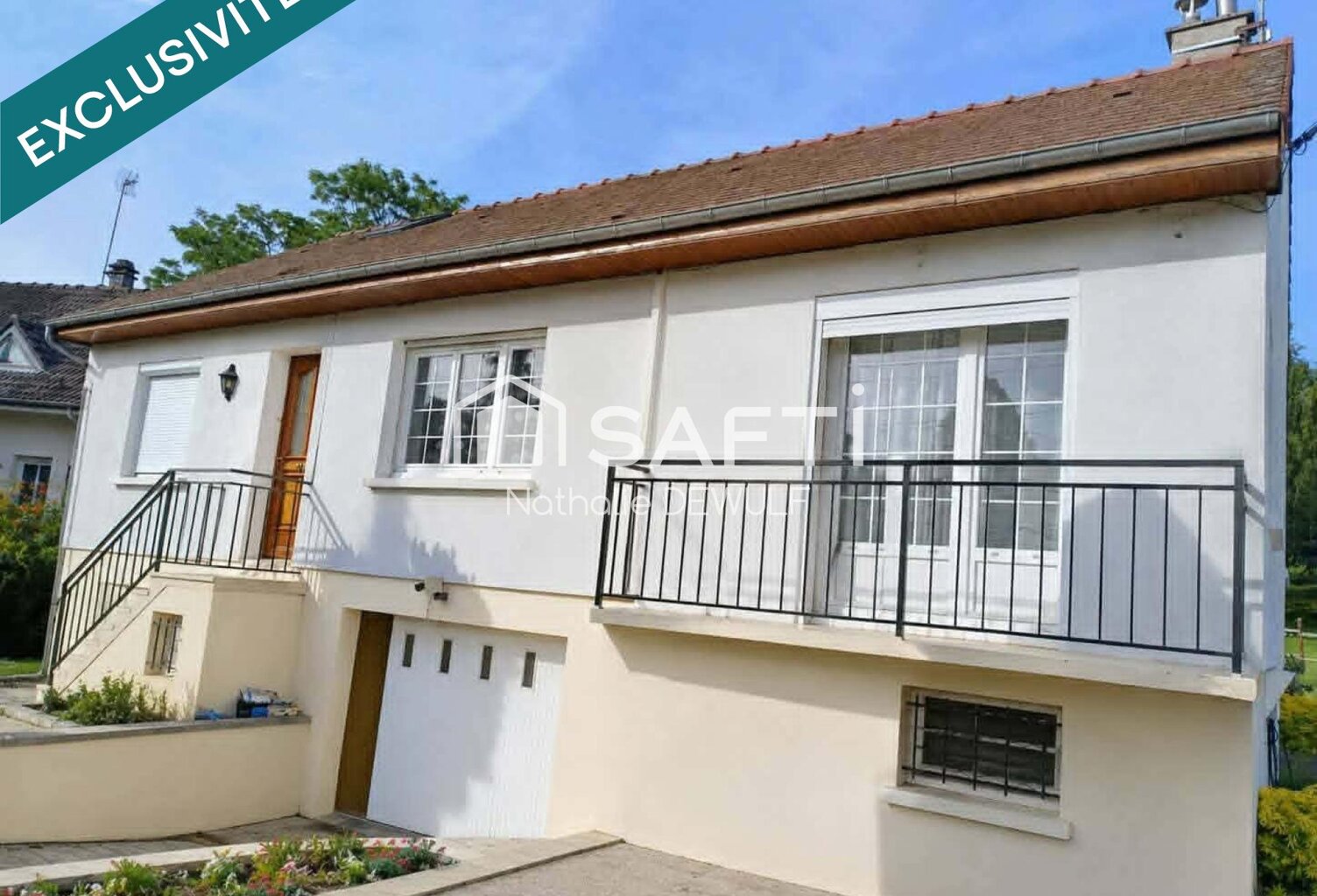 Amoureux des chevaux et de la campagne cette maison est faite pour vous! 109m2 habitables sur 4455m2 de parcelle.  pâture, box atelier et vue imprenable. — photo 1