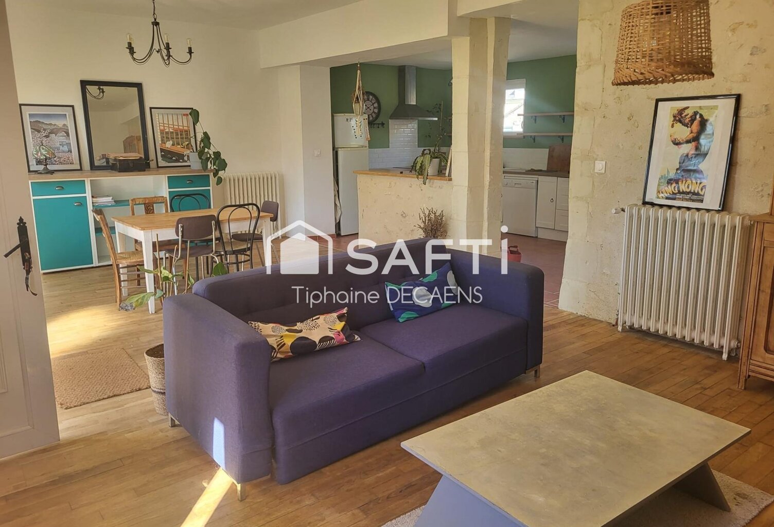 maison avec sous sol intégral, grande pièce de vie cuisine ouverte, dépendance et garage — photo 1