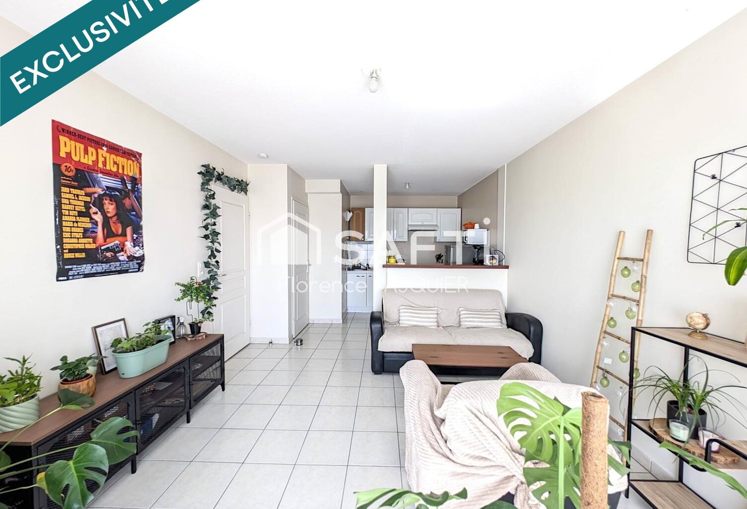 T2 meublé de 40m² avec balcon et parking, Haillan centre — photo 1
