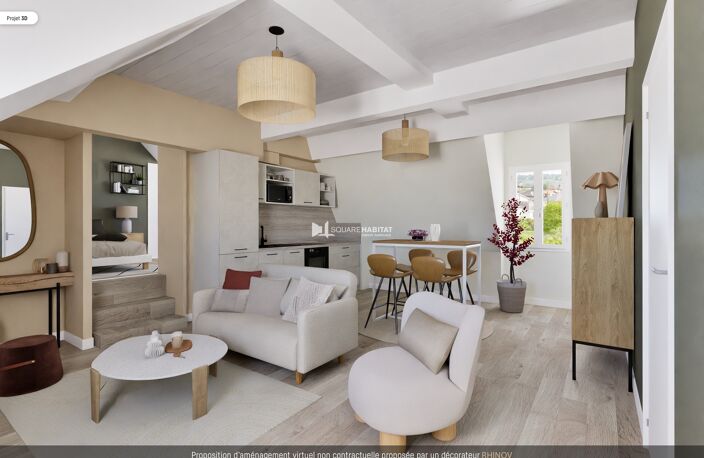 T2 à fort potentiel avec jardin -Proche Centre & Thermes — photo 3