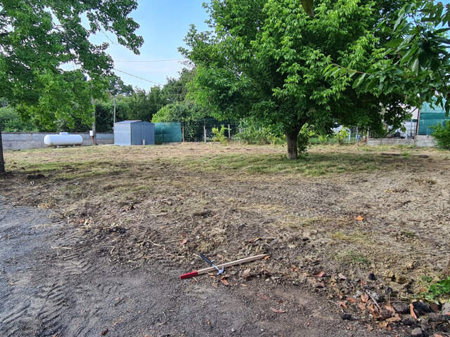 Terrain constructible viabilisé libre de constructeur à Prignac et Marcamps — photo du bien