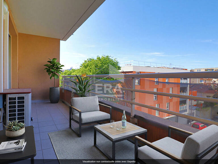 Appartement  A vendre Marseille 13010 - type 3 - secteur Menpenti  Parc du 26 ème centenaire - terrasse - extérieur — photo 1