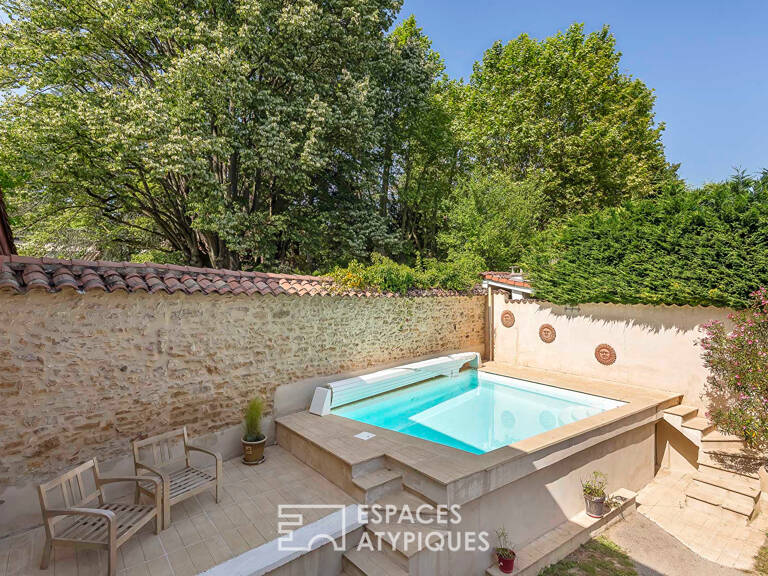 Très beau corps de ferme entièrement rénové avec piscine à Dardilly le Haut — photo 1