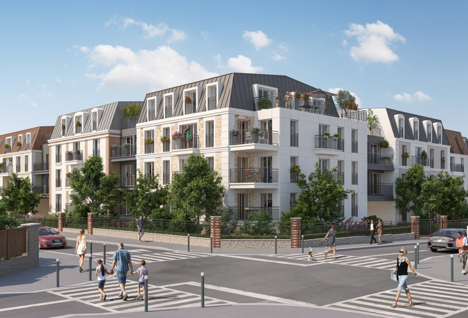 NEUF  BEAUCHAMP T2  47m² + Balcon + Parking — photo 1