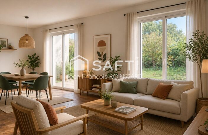 Maison de 118m2 / 5 ch avec jardin clos — photo 3