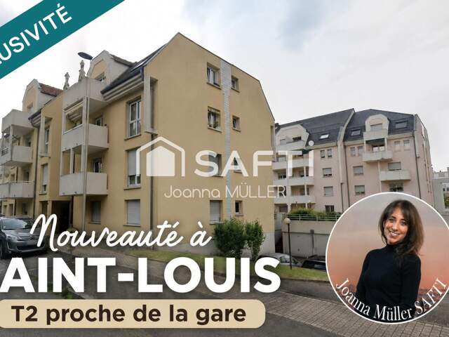 À VENDRE  APPARTEMENT T2 AVEC GARAGE  SAINT-LOUIS — photo du bien