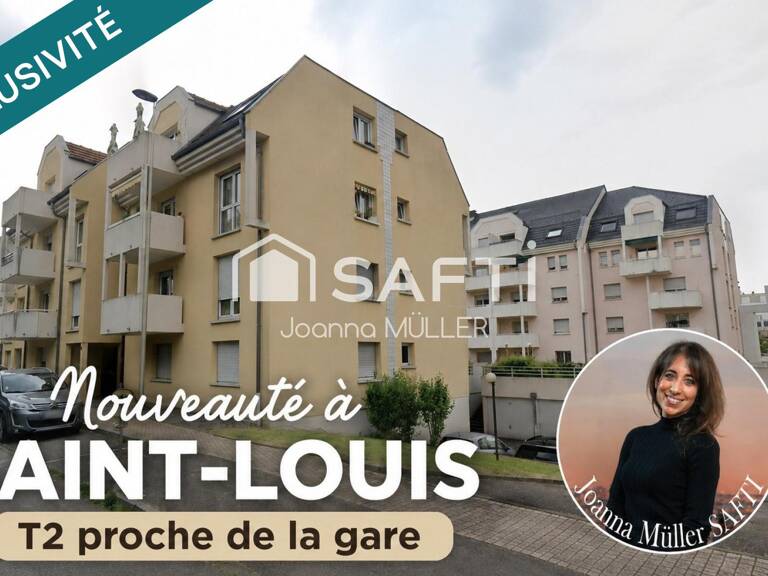 À VENDRE  APPARTEMENT T2 AVEC GARAGE  SAINT-LOUIS — photo 1
