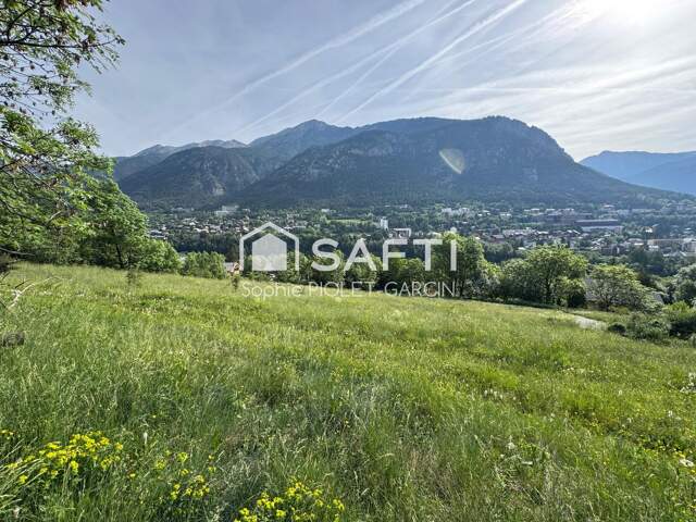 Terrain constructible totalement viabilisé Briançon: 228€/m2!!!!! — photo du bien