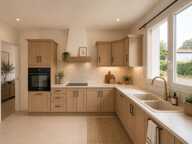 Plain-pied de trois chambres avec jardin et garages — photo 4