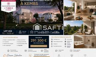 Appartement 3 Pièces 74 m² à vendre à Kembs (68680)