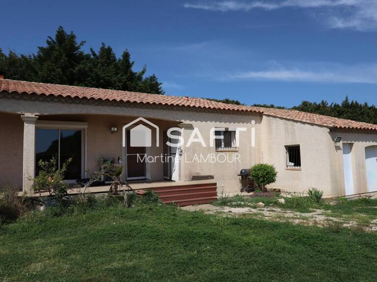 Maison T5 de plein-pied avec grand garage sur terrain plat 869 m² piscinable — photo 1