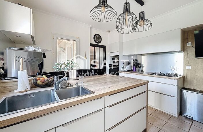 Maison T5 de plein-pied avec grand garage sur terrain plat 869 m² piscinable — photo 3