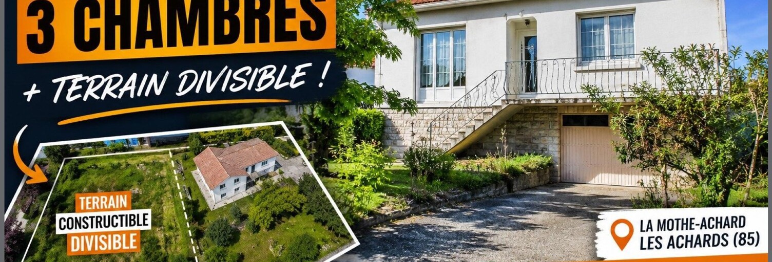 Maison 4 Pièces 92 m² à vendre à Les Achards (85150)