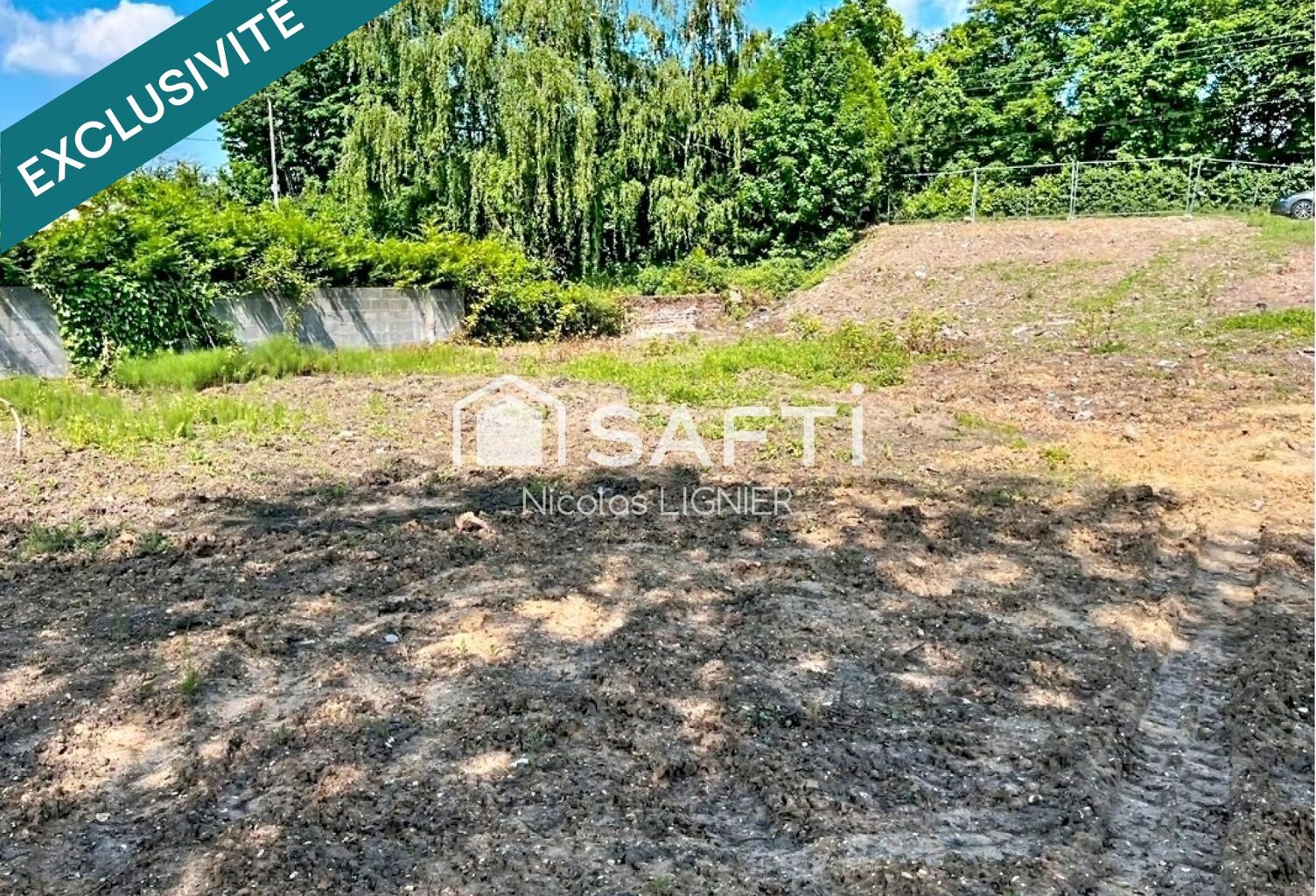 Belle parcelle isolée de 1050 m2 - plein Sud — photo 1
