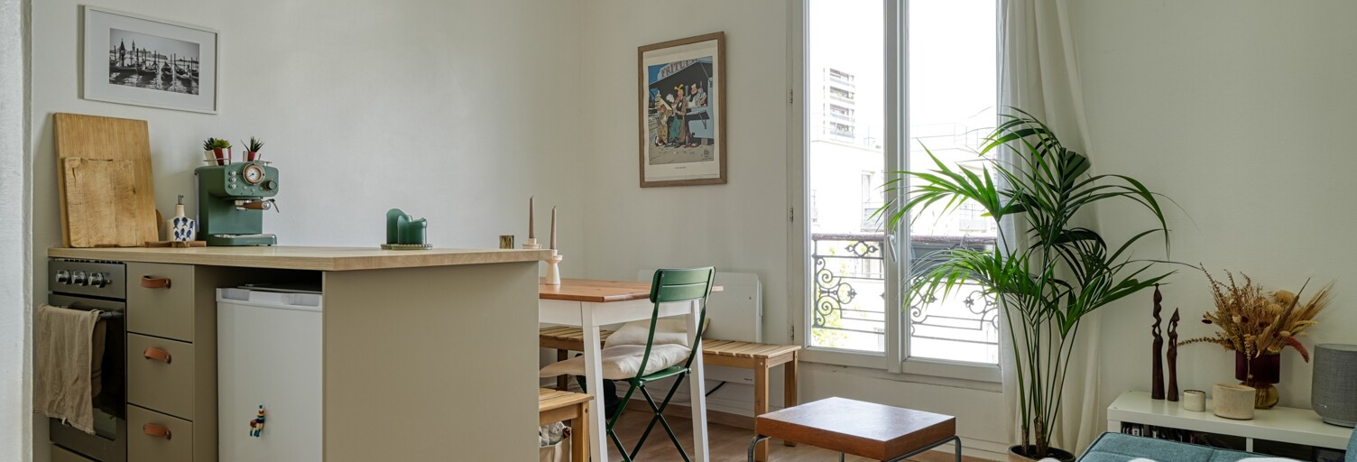 Appartement 2 Pièces 30 m² à vendre à Paris 15 (75015)