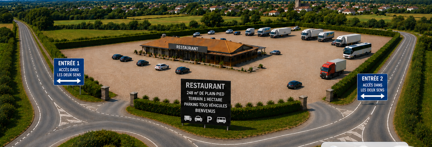 Commerce  245 m² à vendre à Val-du-Maine (53340)